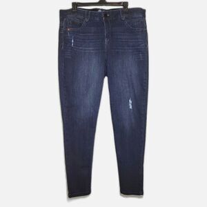 Democracy Ab Technology Skinny Distressed Jeans 18W